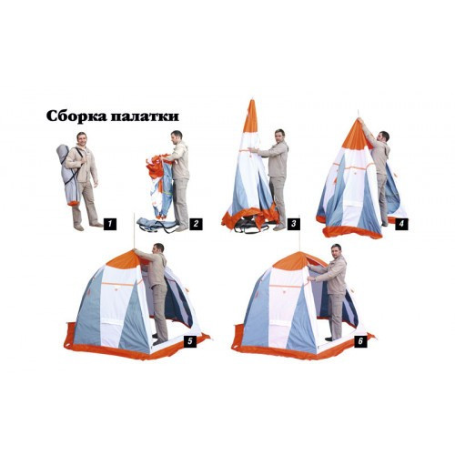 Палатка для рыбалки Нельма-3 Люкс в Сургуте