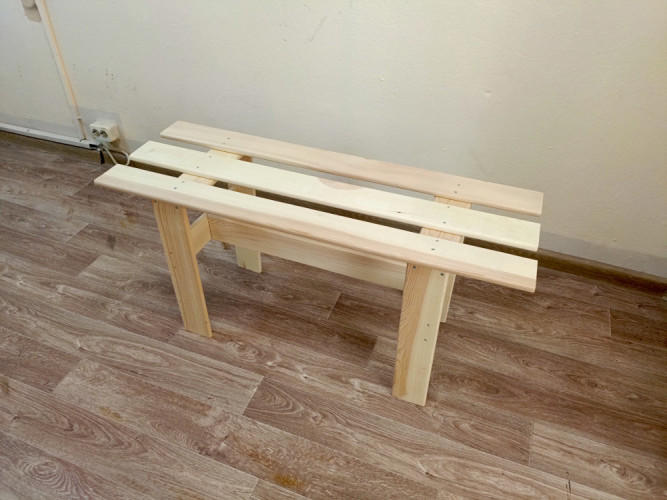 Лавка деревянная в Сургуте