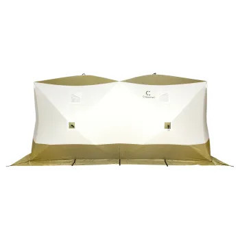 Палатка зимняя куб СЛЕДОПЫТ Premium Дубль в Сургуте