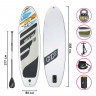 SUP-доска Bestway White Cap в Сургуте