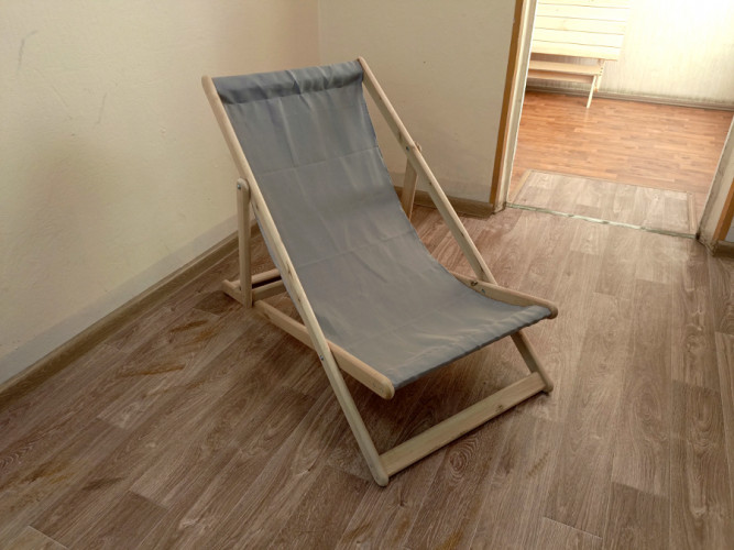 Кресло-шезлонг деревянное складное в Сургуте