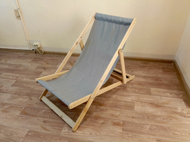 Кресло-шезлонг деревянное складное в Сургуте
