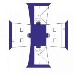 Зимняя палатка Polar Bird 3T Long компакт Зимняя палатка Polar Bird 3T Long компакт