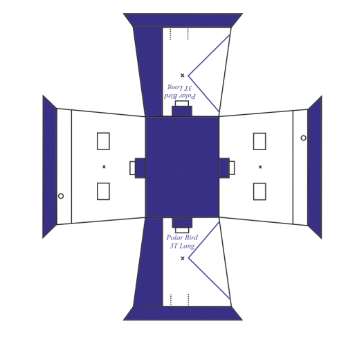 Зимняя палатка Polar Bird 4T Long компакт в Сургуте