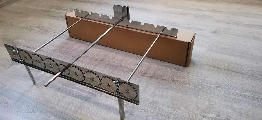 Вертел электрический для мангала №6 44см Back в Сургуте