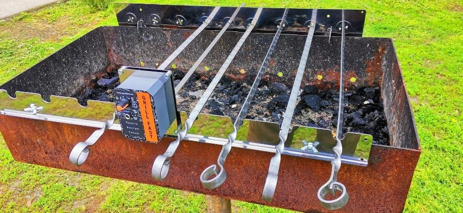 Вертел электрический для мангала №6 44см Back в Сургуте