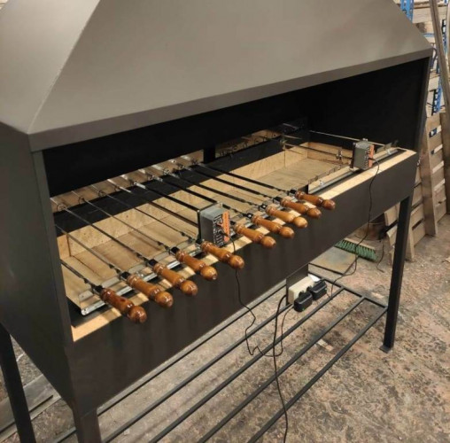 Вертел электрический для мангала №6 44см Back в Сургуте