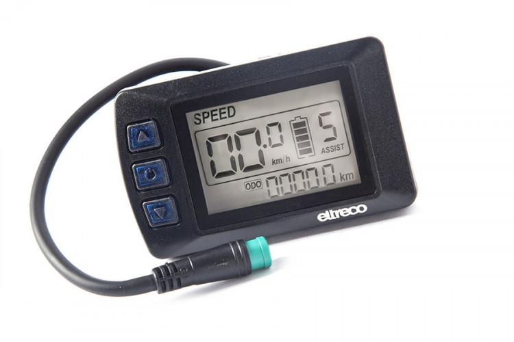 Мотор-колесо Eltreco 48V 350W LCD 26" передний АКБ HL 48V 10А/ч в Сургуте