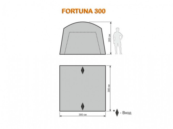 Шатер-тент World of Maverick FORTUNA 300 в Сургуте