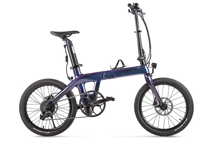 Электровелосипед складной Carbon 20" Sporto в Сургуте
