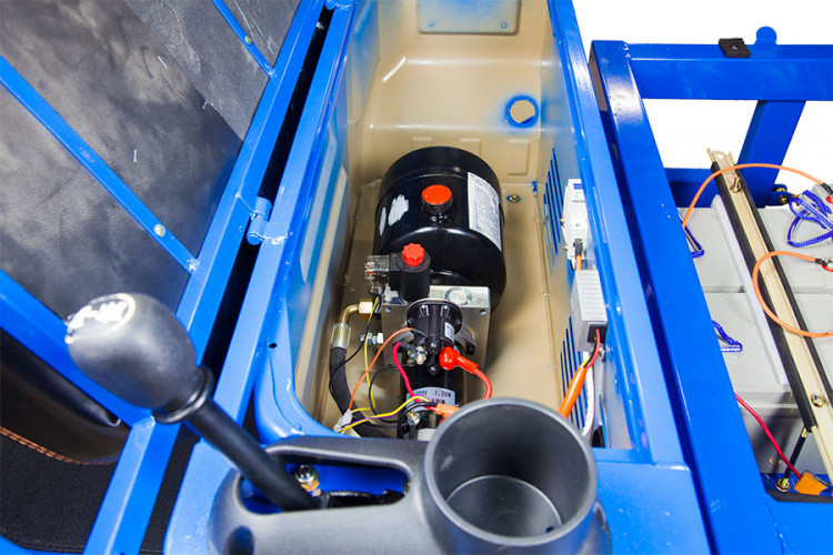 Грузовой электрический трицикл Rutrike D5 1700 гидравлика в Сургуте